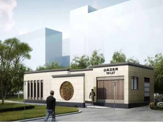 高明豪华组装型移动厕所